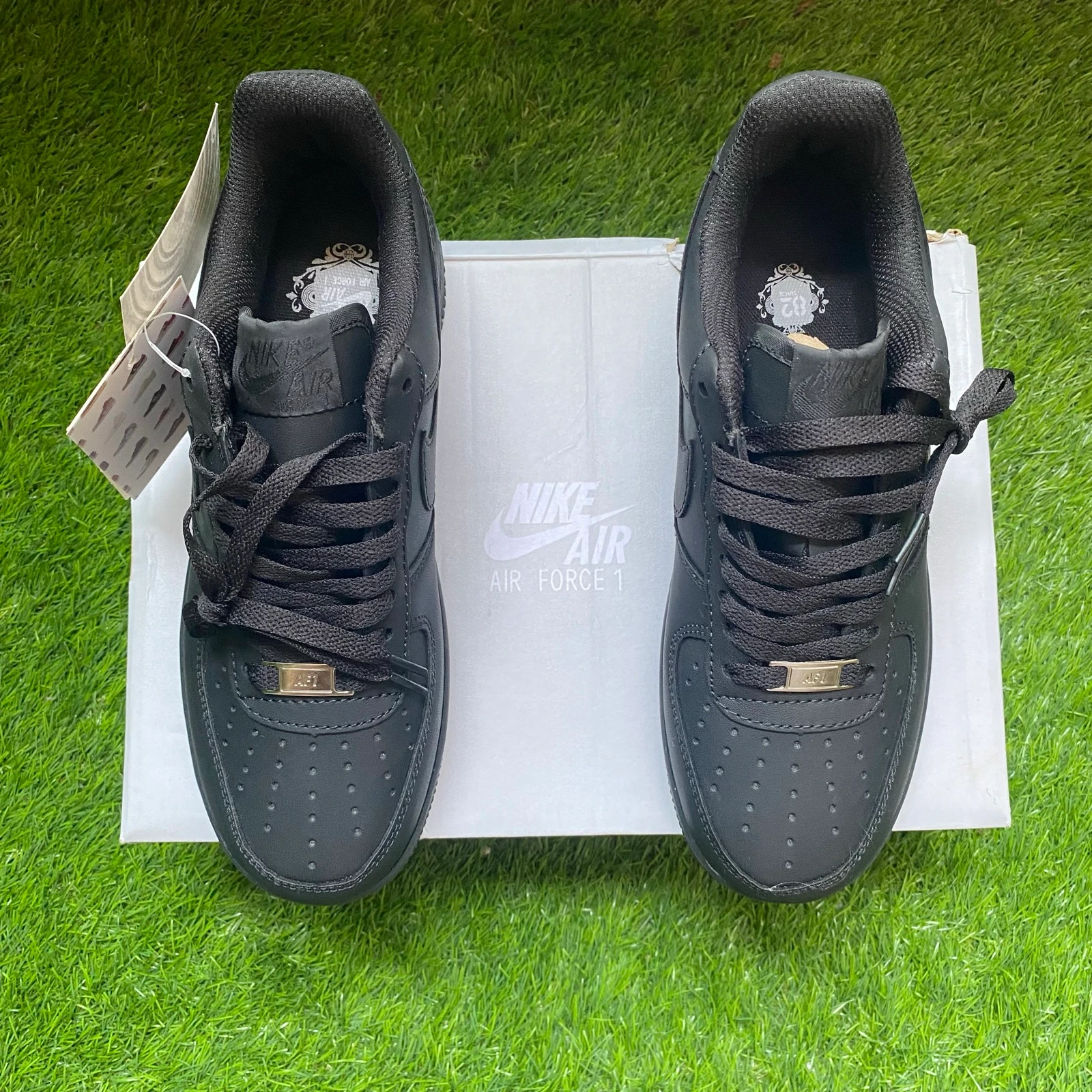 Nike Air Force 1 Triple Black | Size 40 | New | With Box – photo 2